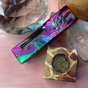 JEFFREE STAR COSMETICS Liquid Star Shadow  & colourpop super shock